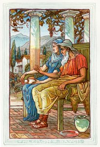 Filemone e Bauci da Walter Crane